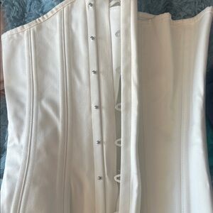 Elegant White Corset Shapewear just bought off Amazon but a little long